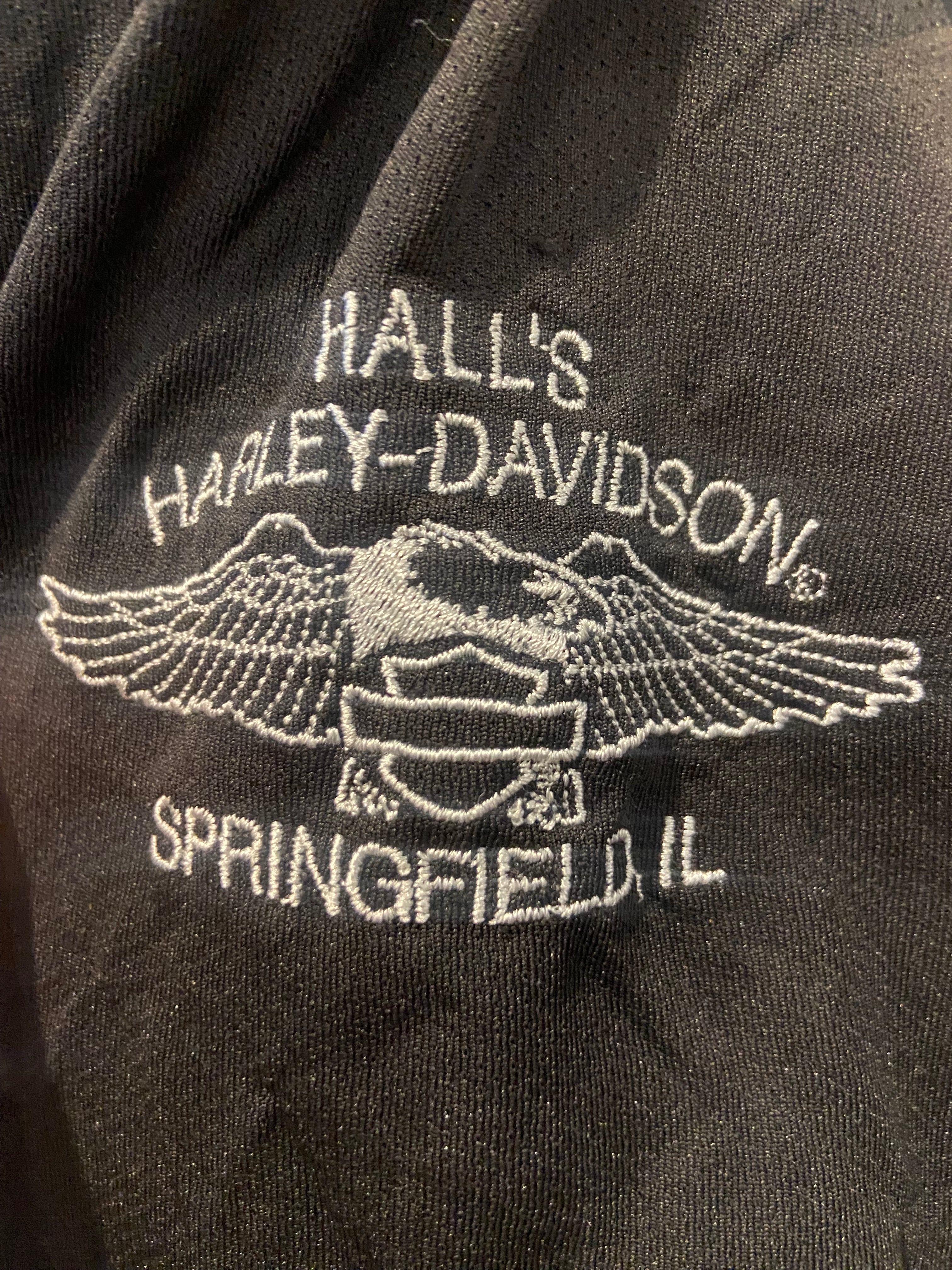 Harley Davidson, Quarter Zip Up, Large