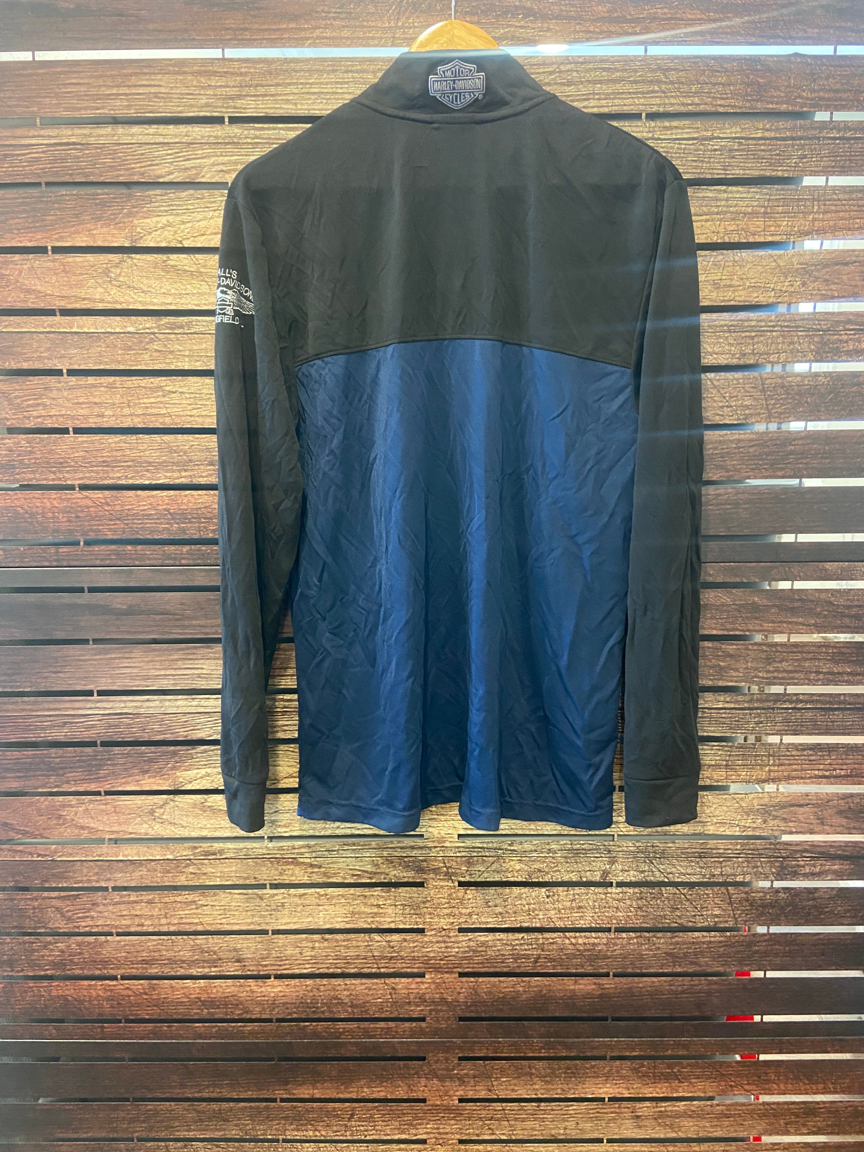 Harley Davidson, Quarter Zip Up, Large