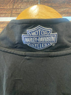 Harley Davidson, Quarter Zip Up, Large