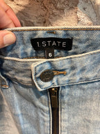 1. State Jean Skirt