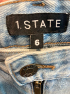 1. State Jean Skirt