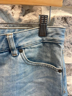 1. State Jean Skirt